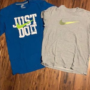 Men’s Nike t shirt medium $8 for both